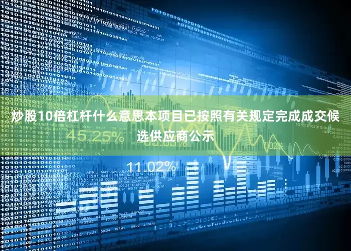 炒股10倍杠杆什么意思本项目已按照有关规定完成成交候选供应商公示