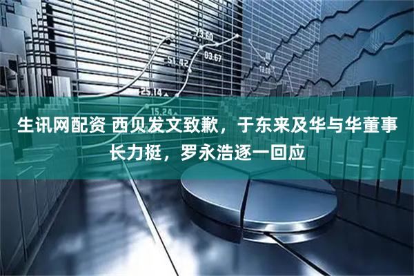 生讯网配资 西贝发文致歉，于东来及华与华董事长力挺，罗永浩逐一回应